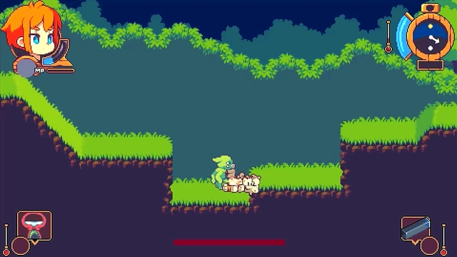 Pixel Art Cat Girl Gets Monster Dick In Anime Game Adventure