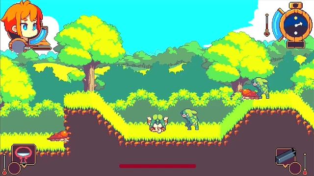 Pixel Art Cat Girl Gets Monster Dick In Anime Game Adventure