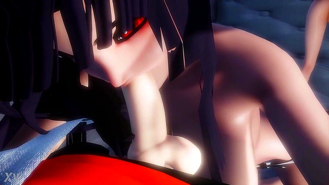 Touma Kamijou's Birthday With Yumeko Jabami – Compulsive Gambler 3D Hentai Fun