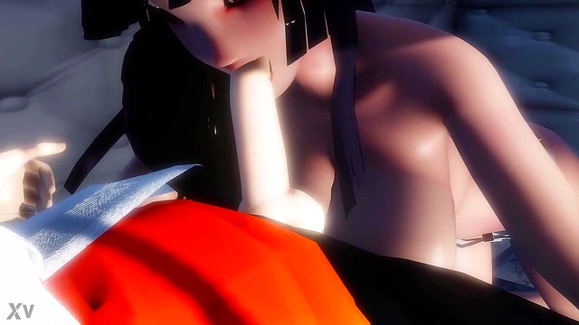 Touma Kamijou's Birthday With Yumeko Jabami – Compulsive Gambler 3D Hentai Fun