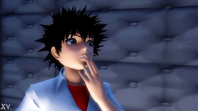 Touma Kamijou's Birthday With Yumeko Jabami – Compulsive Gambler 3D Hentai Fun