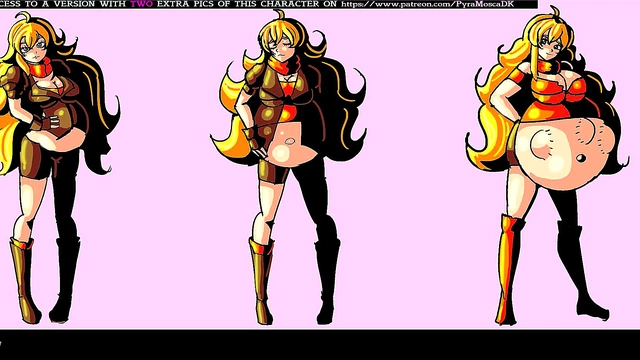 Pregnant Anime Babe Enjoys Belly Expansion And Inflation Fantasies