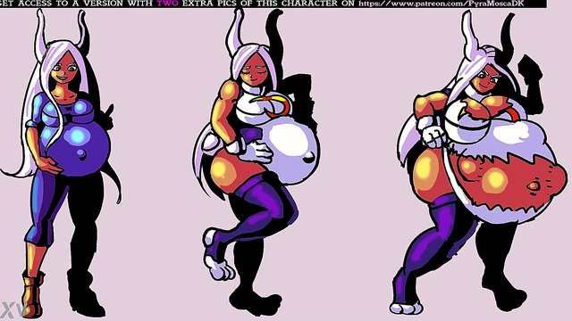 Pregnant Anime Babe Enjoys Belly Expansion And Inflation Fantasies