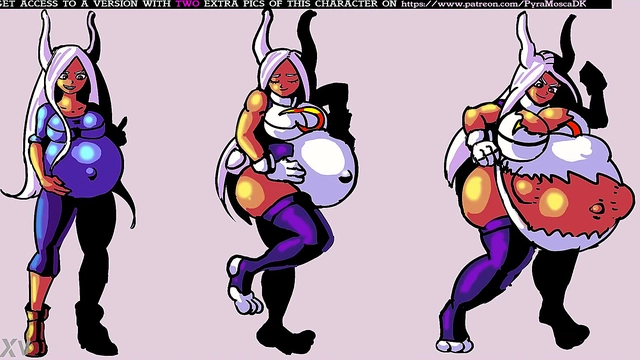 Pregnant Anime Babe Enjoys Belly Expansion And Inflation Fantasies