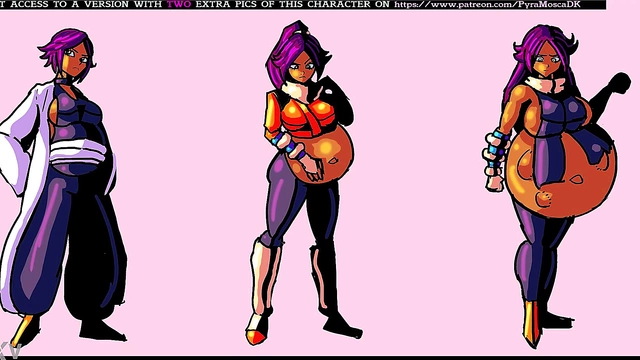 Pregnant Anime Babe Enjoys Belly Expansion And Inflation Fantasies