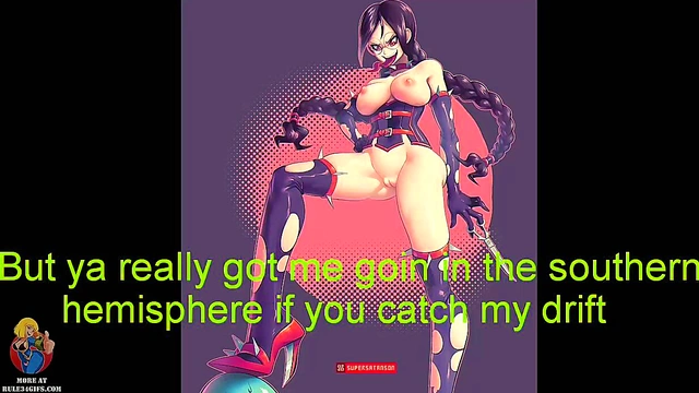 Animated Toko Fukawa From Danganronpa Gets naughty In Hot Hentai Action