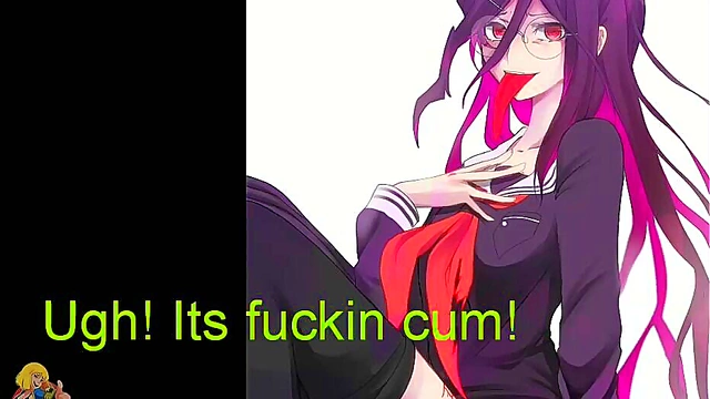 Animated Toko Fukawa From Danganronpa Gets naughty In Hot Hentai Action