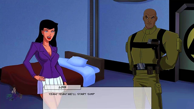 Harley Quinns Teases Batgirl With Dance & Seduction In DC Comics Hentai Walkthrough