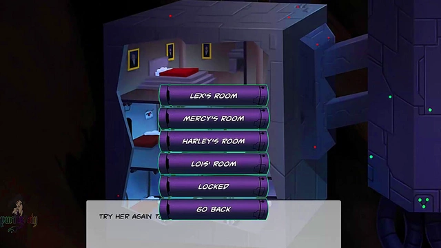 Harley Quinns Teases Batgirl With Dance & Seduction In DC Comics Hentai Walkthrough