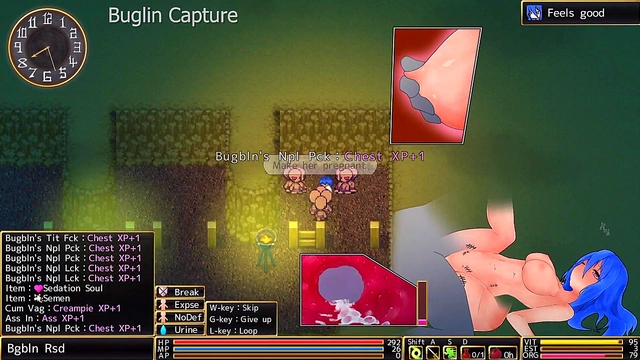 Hentai Game Romance Turns Into Hardcore Punishment for Defeated RYONA