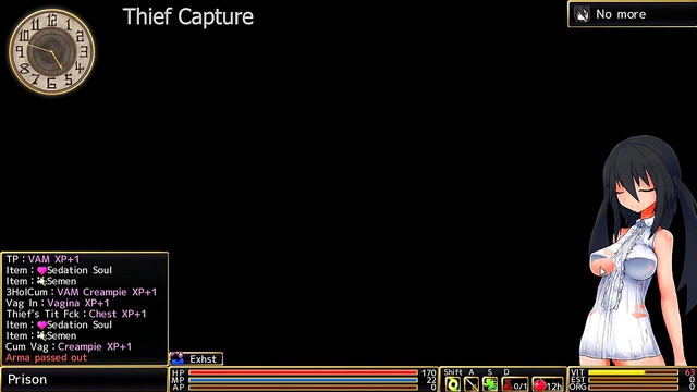 Hentai Game Romance Turns Into Hardcore Punishment for Defeated RYONA