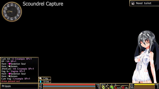 Hentai Game Romance Turns Into Hardcore Punishment for Defeated RYONA