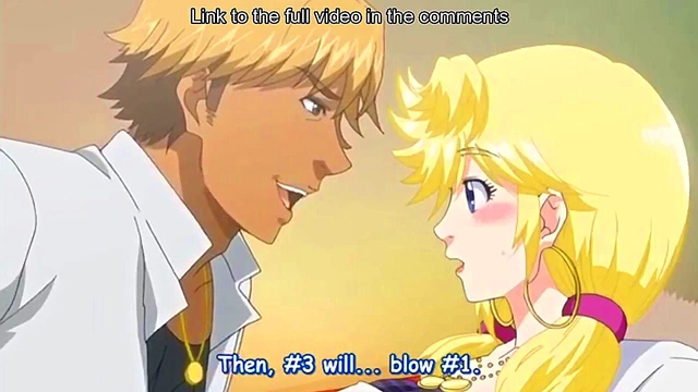 Subtitled Sexy Hentai Scene – Passionate Couple Enjoy Intense Pleasure Together