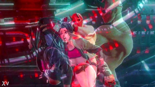 Rough 3D Cyberpunk Eroge With Big-Titted Anime Chick In Hardcore Action