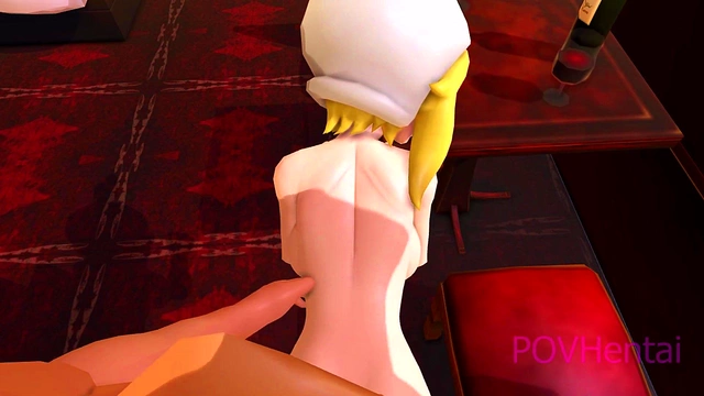 Fiona from Adventure Time Gives Hot Blowjob & Doggy Style Action