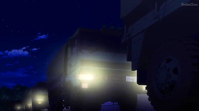 Cute Anime Girl in Arpeggio of Blue Steel Rides Dick for Full Hiroshima Creampie