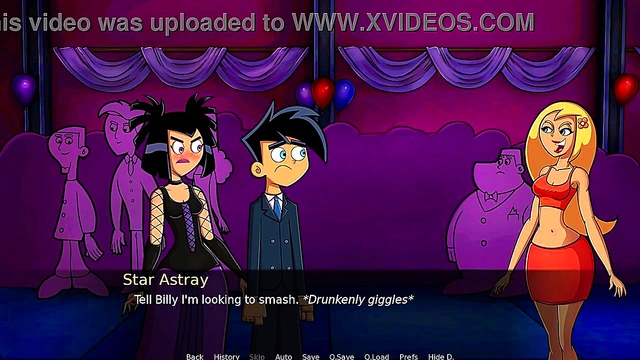 Hot Gothic Chick From Amity Park Seduces You In A Spicy Hentai Date Night