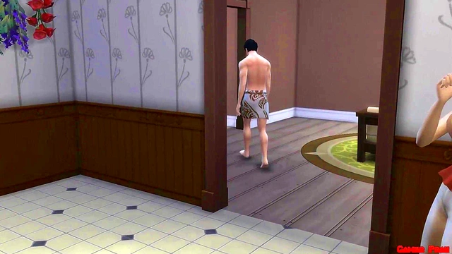 Husband Cuckolded As Videl Becomes Netorare Slut in Hentai Dragon Ball Drama