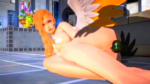 Horny Beauty Sariel Rides Soft Dick for Explosive Orgasm in 3D Hentai Fantasy