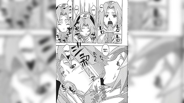 Sakura Mind-Controlled By Naruto For Hot Blowjob & Tit-Job Action