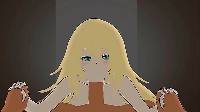 Hentai Babe Atago Devours Big Dick With Oral Creampie Finale