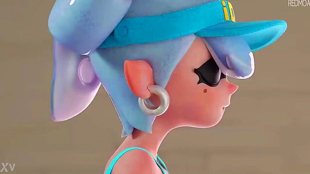 Hentai Assjob Fun – Callie & Marie Get Steamy With 3D Butt Action