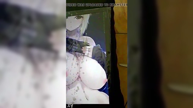 Huge Bukkake With Big Tits Anime Girl Gives Solo Boy A Massive Load