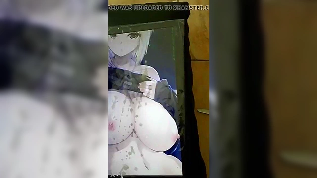 Huge Bukkake With Big Tits Anime Girl Gives Solo Boy A Massive Load
