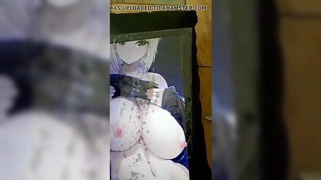 Huge Bukkake With Big Tits Anime Girl Gives Solo Boy A Massive Load