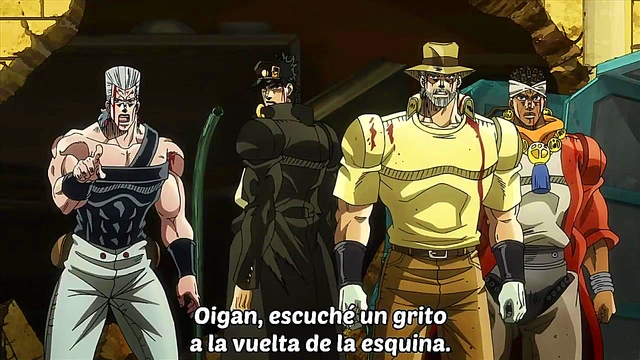 Jojo’s Bizarre Adventure – Uncensored Anime Sex Scene in Egypt Arc Chapter 13