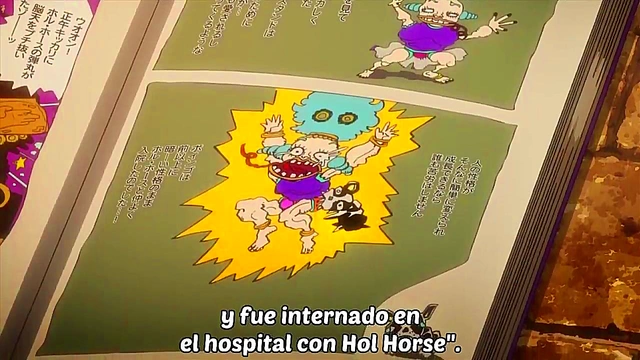 Jojo’s Bizarre Adventure – Uncensored Anime Sex Scene in Egypt Arc Chapter 13