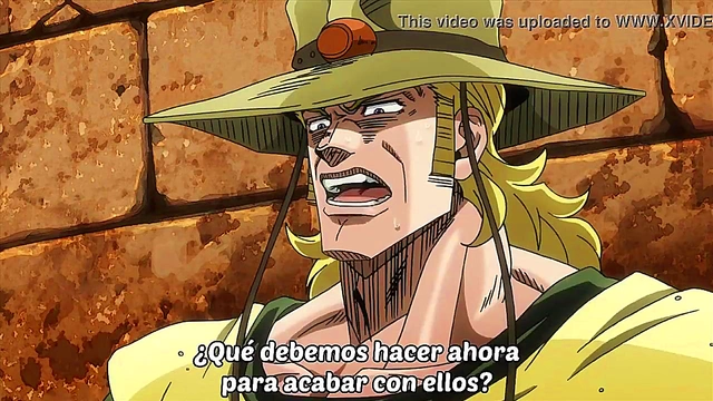 Jojo’s Bizarre Adventure – Uncensored Anime Sex Scene in Egypt Arc Chapter 13