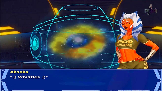 Hot Star Wars Cosplay Bang – Petite Rey Trains with Sith Master for BDSM Fun