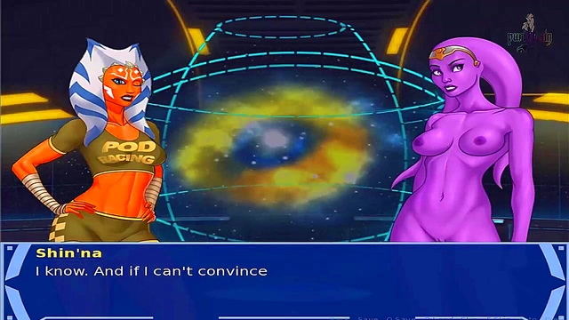 Hot Star Wars Cosplay Bang – Petite Rey Trains with Sith Master for BDSM Fun