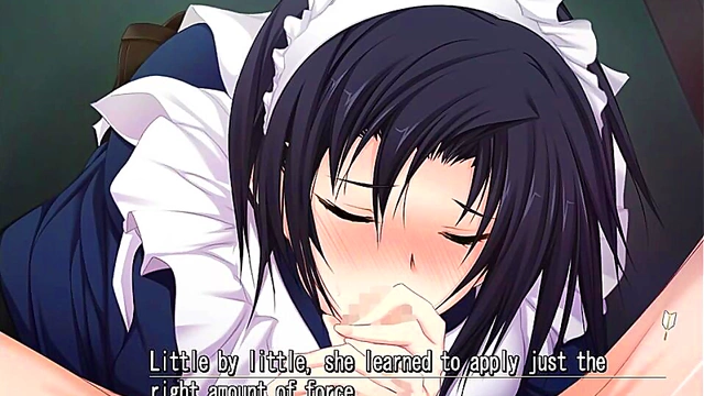 Cute Eroge Majikoi Anime Chick Gets Wild With Seductive Action