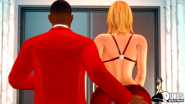 BBC Fucks MILF Co-worker in Hardcore Interracial 3D Hentai Session