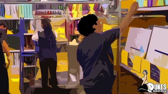 BBC Fucks MILF Co-worker in Hardcore Interracial 3D Hentai Session