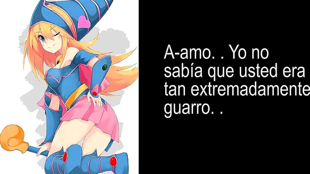 Horny JOI CEI Hentai Babe Commands Your Pleasure In Dark Spanish Anime Scene