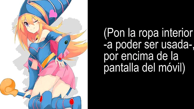Horny JOI CEI Hentai Babe Commands Your Pleasure In Dark Spanish Anime Scene