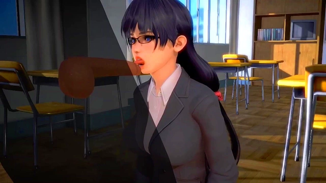 Horny Teacher Studies Sperm As Student Fucks Her Softly In 3D Hentai Fantasy