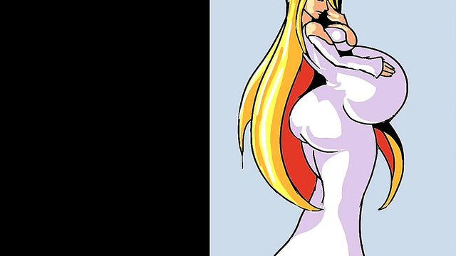 Pregnant Anime Babe Enjoys Belly Expansion & Inflation Delights