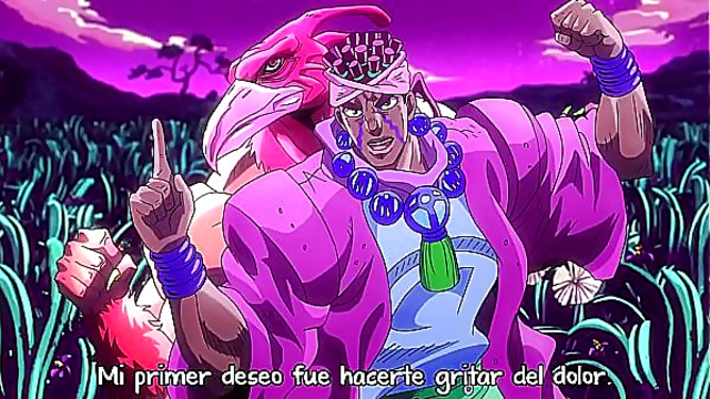 Jojo's Bizarre Adventure – Anime Couple Engages in Uncensored Erotic Fun