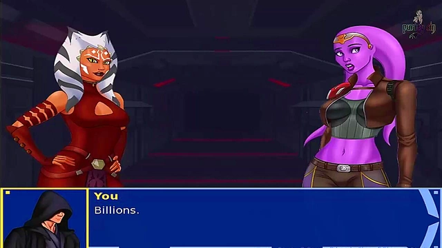 Hot Star Wars Sith Trainers Bang Alien Girls in Sexy Cosplay Session