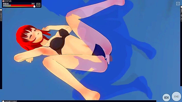 Seductive Maid in 3D Anime Gives Mind-Blowing Blowjob & Teases Seductively