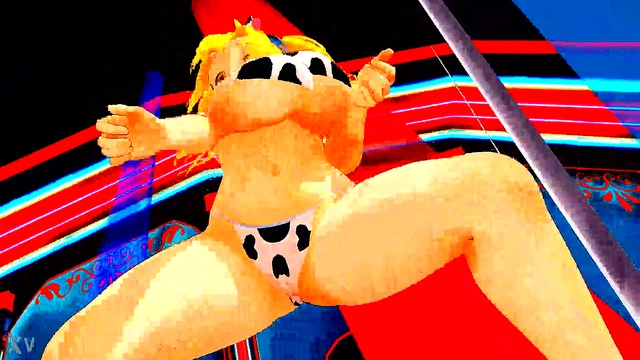 Chubby Anime Babe Dances Seductive Burlesque for Your Pleasure