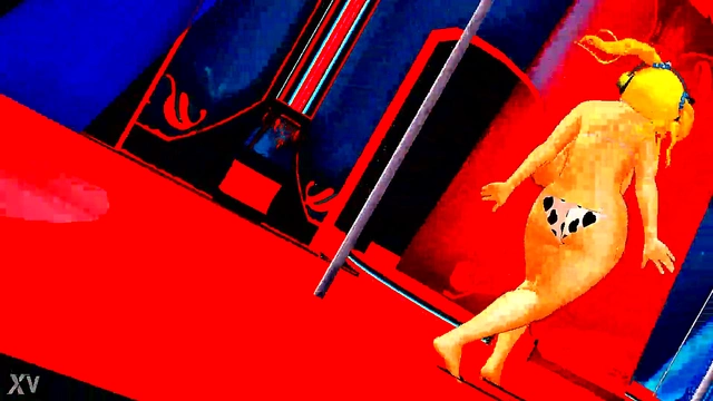 Chubby Anime Babe Dances Seductive Burlesque for Your Pleasure