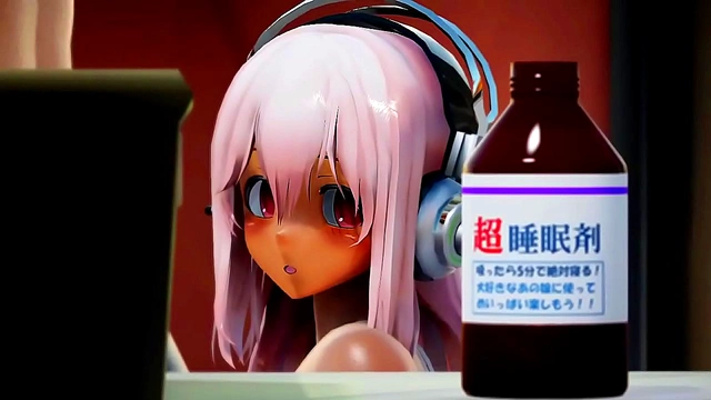 Horny MMD Anime Girl Seduces With Hot Hentai Action