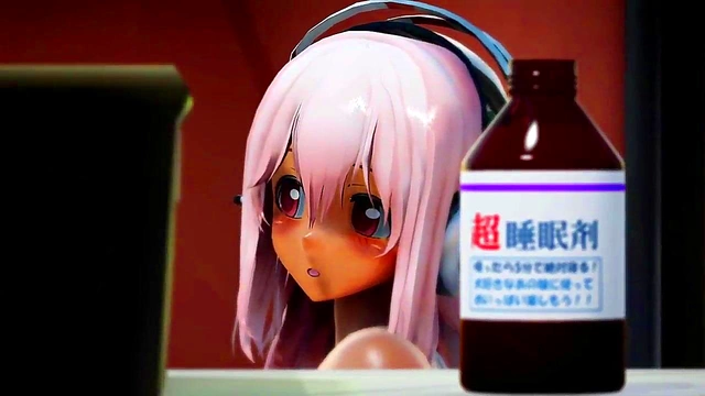 Horny MMD Anime Girl Seduces With Hot Hentai Action