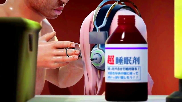 Horny MMD Anime Girl Seduces With Hot Hentai Action