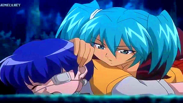 Sexy Ikkitousen Lesbians Enjoy Intense Anime Yuri Action